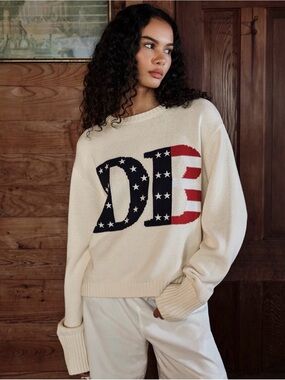 Dairy boy American Summer knit Sweater
